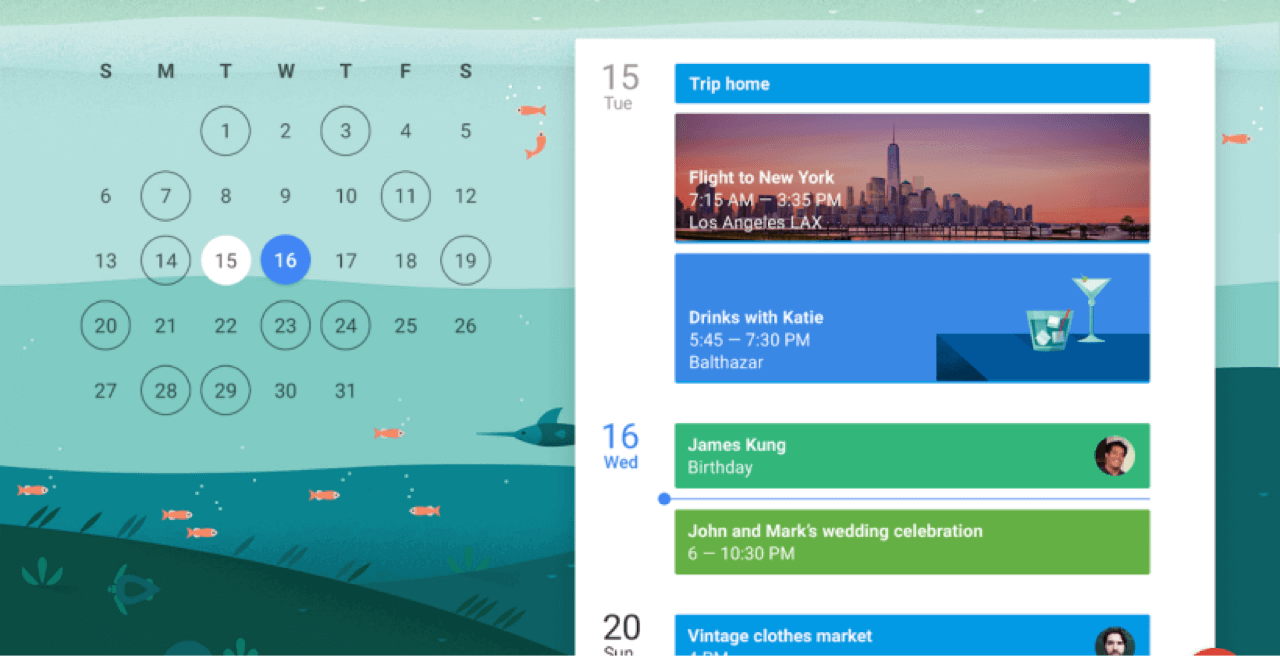 Use Google Calendar for your planning - WebSite