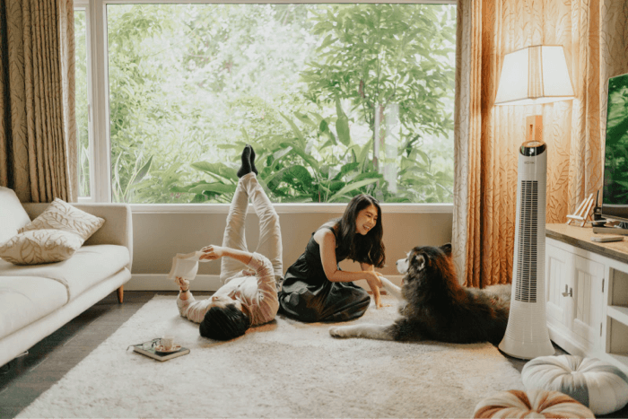 If you are camera-shy, finding other subjects to interact with will make you more comfortable, a pet is a perfect partner. This will help you have more lively photos. (Photo of Hipster Wedding).  - Facebook