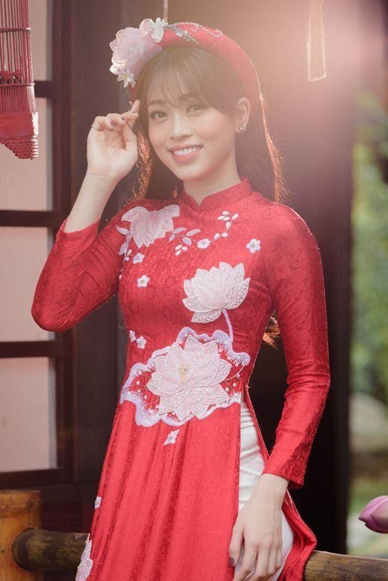 Changes on traditional ao dai - Pinterest