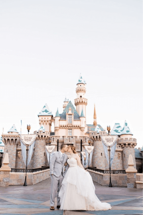 You can choose Disneyland for your Disney wedding - Pinterest