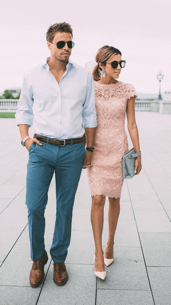 It is fun for couple to have matching outfits - Pinterest