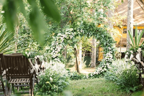 Blush and green wedding in Da Lat - Pinterest