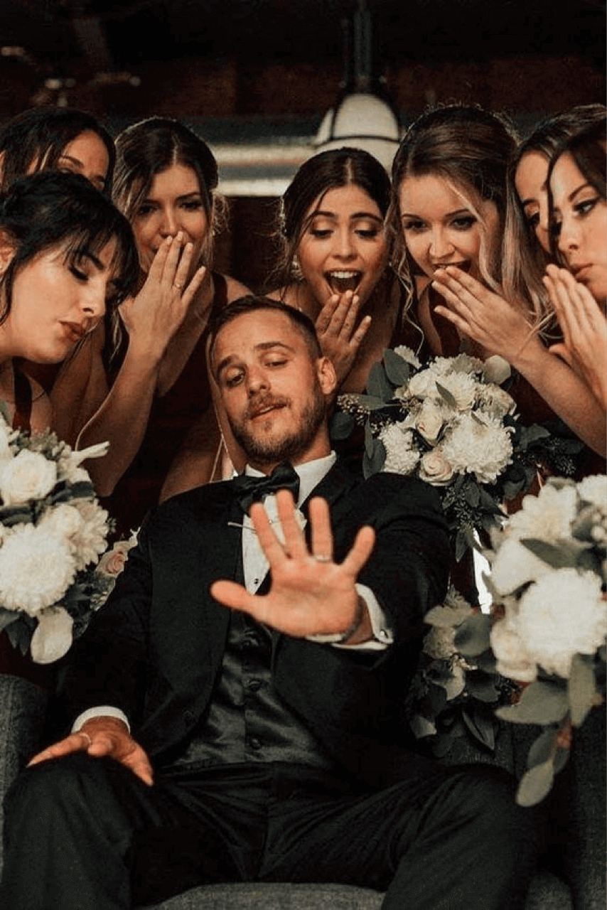  Choose your bridesmaids and groomsmen - Pinterest