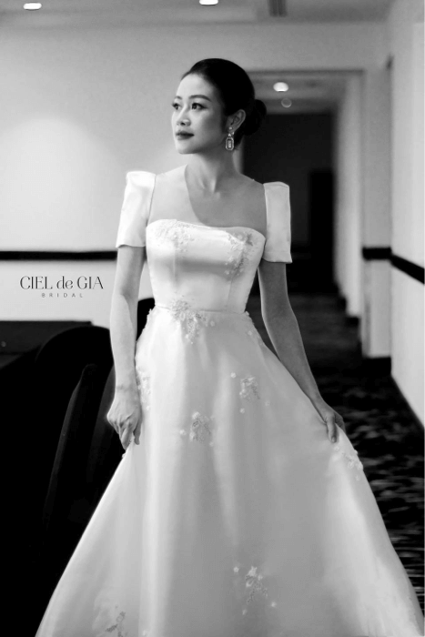Ciel de Gia's wedding dress - Facebook