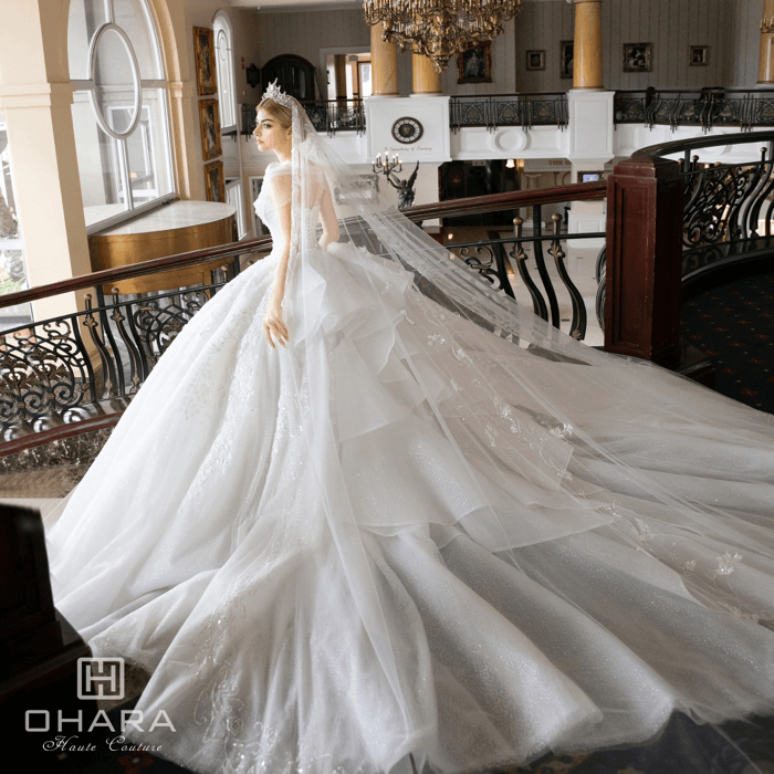 Váy xếp tầng cực kỳ sang trọng của Ohara Home - Facebook