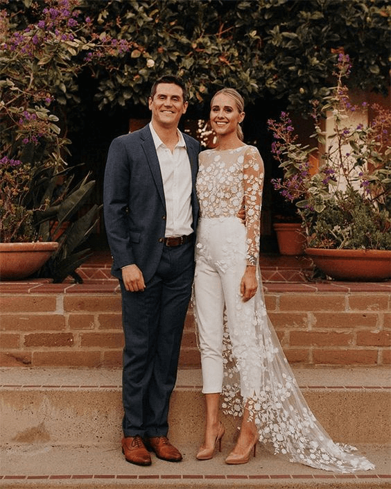 Jumpsuit Wedding Dress Inspiration For All Cool Girls