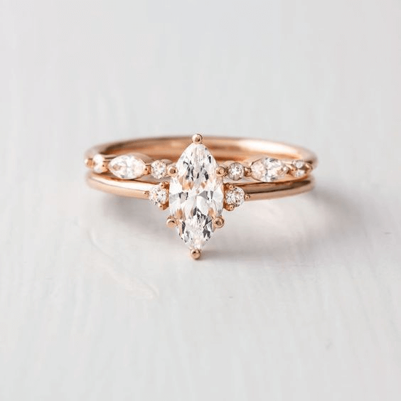 The matching band for vintage engagement ring - Pinterest