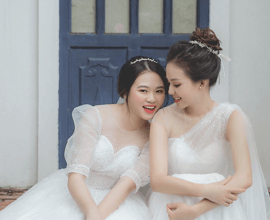 Mix & Match Váy Cưới Cùng Cô Bạn Thân