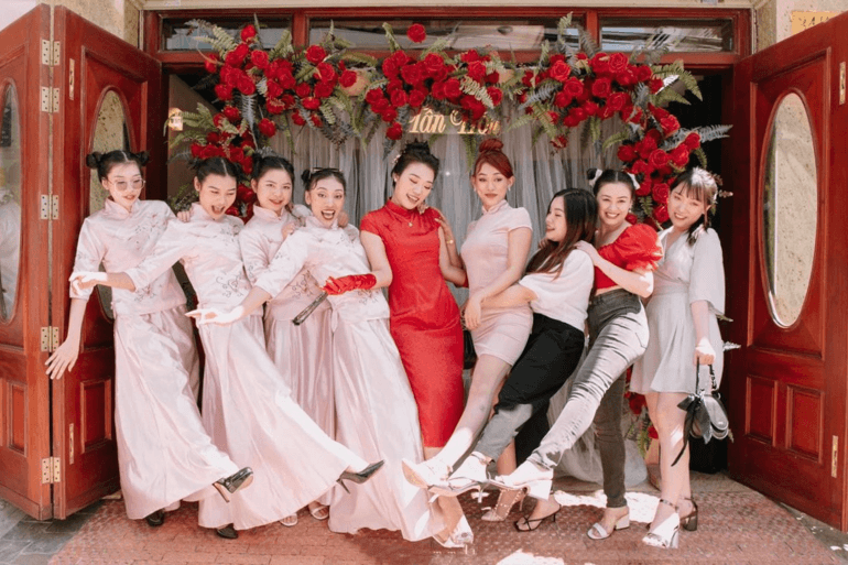 TRANG TRÍ LỄ GIA TIÊN ĐÁM CƯỚI THEO MÀU PHONG THỦY NHƯ THẾ NÀO ĐỂ HÔN NHÂN THUẬN LỢI? - Getweady x Fu Wedding