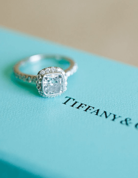 Nhẫn kim cương của Tiffany & Co - Pinterest