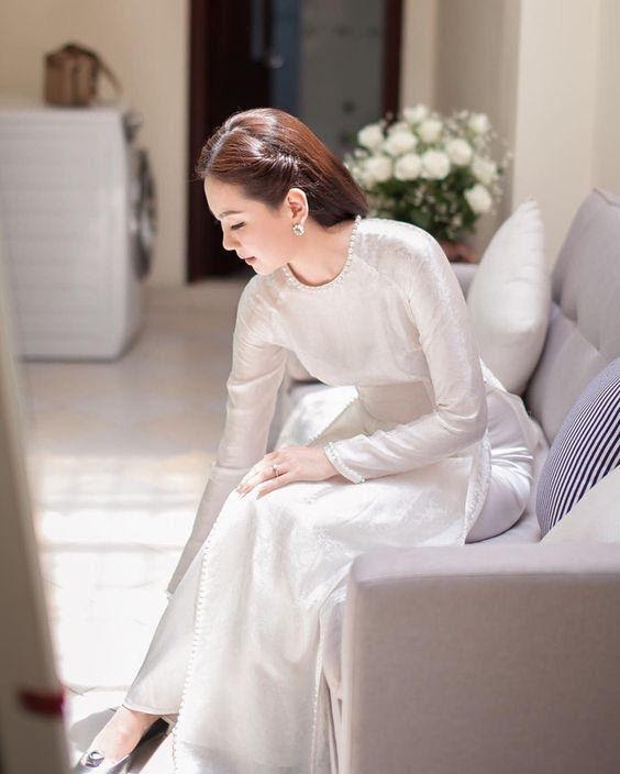 Traditional ao dai - Pinterest