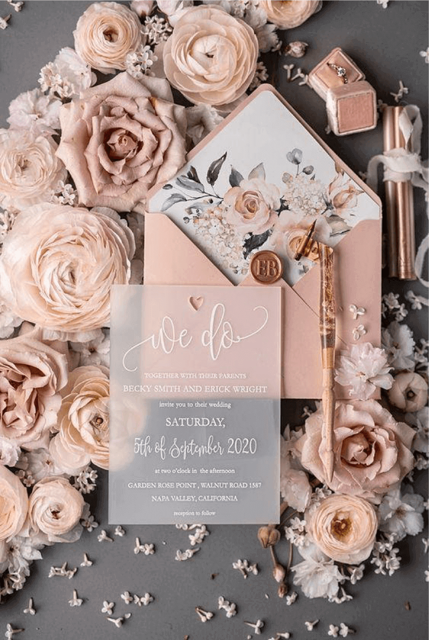 Wedding invitation - Pinterest