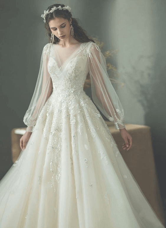 Your wedding dress should show your style - Pinterest