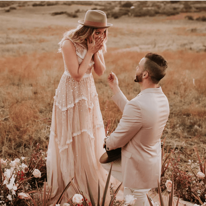 A romantic proposal - Pinterest